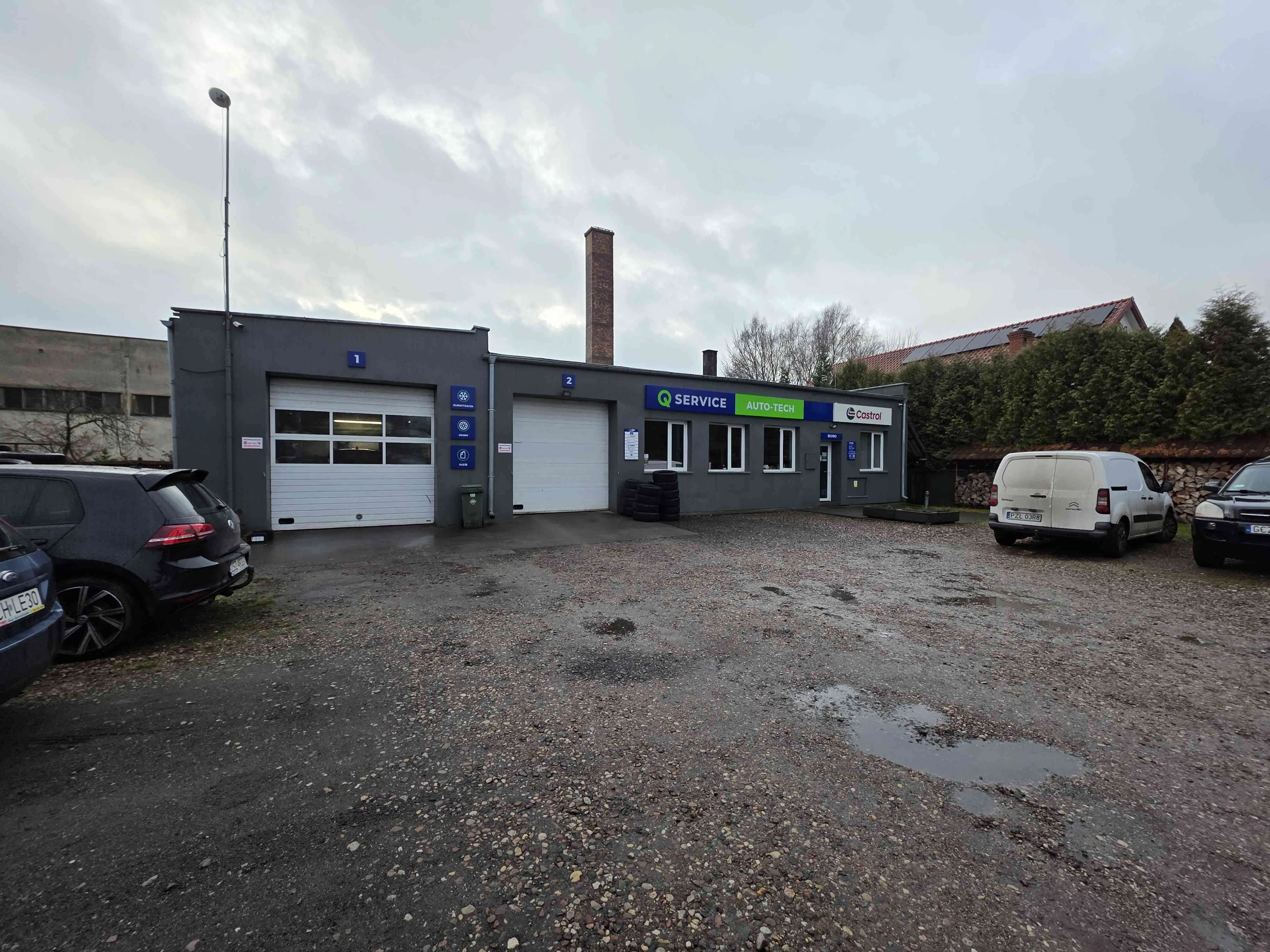 Warsztat Samochodowy z wyposażeniem